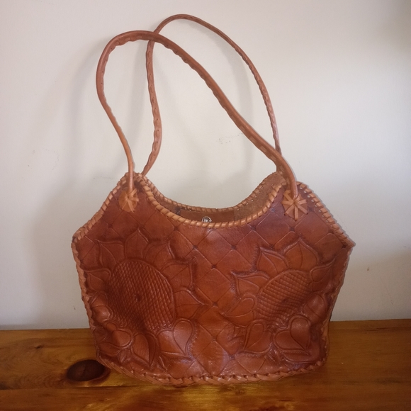 Vintage Handcrafted Leather Bag